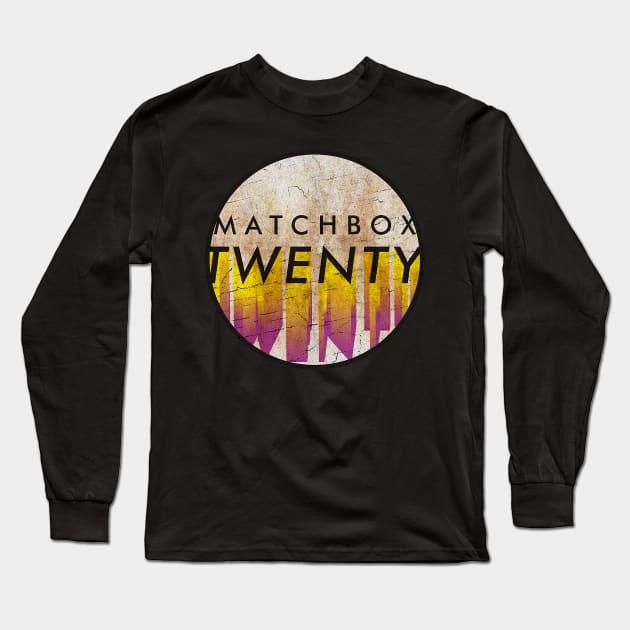 MATCHBOX TWENTY Long Sleeve T-Shirt by GLOBALARTWORD